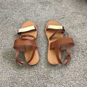 Brand new, never worn sandals.